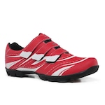 Tenis de Ciclismo New Fox Bike Reflective - Adulto VERMELHO