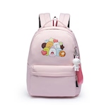 Mochila Escolar Yupe Chaveiro - 7Litros - Infantil ROSA