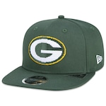 Boné Aba Reta New Era 9Fifty Fit NFL Green Bay Packers Tecnologic - Snapback - Adulto VERDE