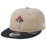 Boné Aba Reta New Era 9Fifty Retro Crown Nature - Snapback - Adulto BEGE