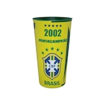 Copo ML Sports Brasil Pentacampeão 2002 - 770ml VERDE/AMARELO