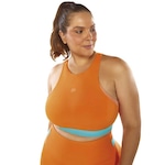 Top Fitness Alto Giro Nakay - Adulto Laranja/Verde