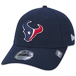 Boné Aba Curva New Era 9Forty NFL Houston Texans - Snapback - Adulto MARINHO/PETROLEO