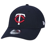 Boné Aba Curva New Era 9Forty MLB Minnesota Twins - Snapback - Adulto MARINHO/PETROLEO