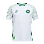 Camisa Umbro Chapecoense Of 2 2020 (Classic S/N) - Masculino BRANCO/VERDE