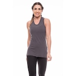 Camiseta Regata Vibs Fitwear Costas Nadador - Feminina CINZA