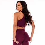 Calça Legging Vibs Fitwear Empina Bumbum Fitness - Feminina ROXO