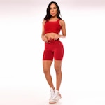 Shorts Empina Bumbum Vibs Fitwear - Feminino VERMELHO