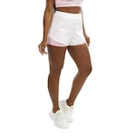 Shorts Alto Giro Performing Air - Feminino BRANCO/ROSA