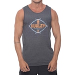 Camiseta Regata Hurley Silk Bamboo - Masculina CINZA ESCURO