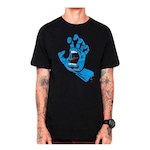 Camiseta Santa Cruz Screaming Hand - Masculina PRETO