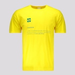 Camisa Futfanatics Brasilidade - Masculina AMARELO