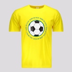 Camisa Futfanatics Bola Rumo ao Hexa - Masculina AMARELO