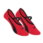 Meia Sapatilha Puma Pilates Antiderrapante - 34 a 39 - Feminina VERMELHO