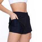 Shorts Run More Silky - Feminino PRETO