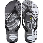 Chinelo Havaianas Top Times Brasileiros - Masculino PRETO/BRANCO