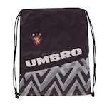 Sacola Gym Sack do Sport Recife Clubes 2021 Umbro - 1,5 Litros PRETO