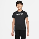 Camiseta Nike Pro Dri-FIT - Infantil PRETO