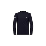 Camiseta Manga Longa Puma - Infantil PRETO