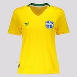 Camiseta Super Bolla Prata Brasil - Masculina AMARELO