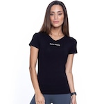 Camiseta Run More Vortex - Feminina PRETO/PRATA