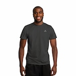 Camiseta Muvin Dry Basic SS com Proteção UV50 - Masculina CHUMBO