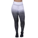 Calça Legging Orbis Fitness Cintura Alta Jacquard Degrade - Feminina BRANCO