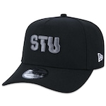 Boné Aba Curva New Era 9Forty A-Frame STU Total Urbe - Snapback - Adulto PRETO