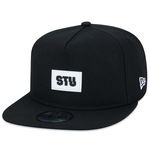 Boné Aba Curva New Era The Golfer STU Skate Total Urbe - Snapback - Adulto PRETO