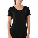 Camiseta Mizuno Nirvana New - Feminina PRETO