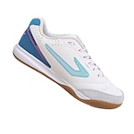 Chuteira Futsal Topper Dominator Td IV - Adulto BRANCO/AZUL