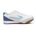 Chuteira Futsal Topper Dominator Td IV - Adulto BRANCO/AZUL