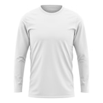 Camiseta Térmica Segunda Pele Rony Versátil Com Proteção Solar Uv 50+ Manga Longa - Masculina BRANCO