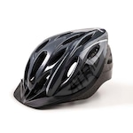 Capacete Atrio Bike MTB 2.0 com Led CINZA/PRETO