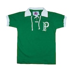 Camisa Liga Retrô Palmeiras 1914 - Infantil VERDE/BRANCO