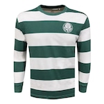 Camisa de Goleiro Liga Retrô Palmeiras 1984 - Masculina VERDE/BRANCO