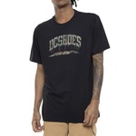 Camiseta Dc Shoes Stacked Drip - Masculina PRETO