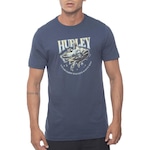 Camiseta Hurley Celant SM23 - Masculina AZUL ESCURO