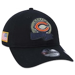 Boné Aba Curva New Era M 920 NFLsts 22 Chibea C - Strapback - Adulto PRETO