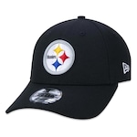 Boné Aba Curva New Era Pittsburgh Steelers 940 Team Color  - Snapback - Adulto PRETO