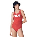 Maiô Fila Austrália Print - Adulto VERMELHO