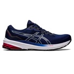 Tênis Asics GT-1000 11 - Masculino AZUL ESC/VERMELHO