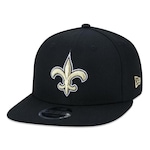 Boné Aba Reta New Era New Orleans Saints 950 Classic Team - Snapback - Adulto PRETO