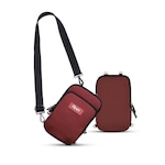 Shoulder Bag Fiber Knit Pequena VERMELHO