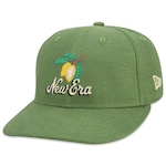 Boné Aba Curva New Era 9Fifty Low Profile Joyfull - Snapback - Masculino VERDE