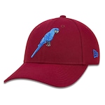 Boné Aba Curva New Era 9Forty Joyfull - Snapback - Adulto VERMELHO