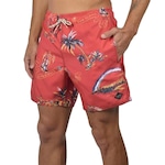 Bermuda Rip Curl Água The Aloha Exper 16 - Masculina VERMELHO