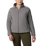 Jaqueta Fleece Feminina Columbia Fast Trek II Full Zip Plus Size - Feminino CINZA