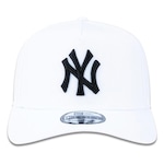 Boné Aba Curva New Era NY Yankees - Snapback - Adulto BRANCO