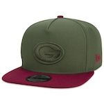 Boné Aba Reta New Era 9Fifty Original Fit A-Frame Nfl Green Bay Packers Classic - Snapback - Adulto VERDE